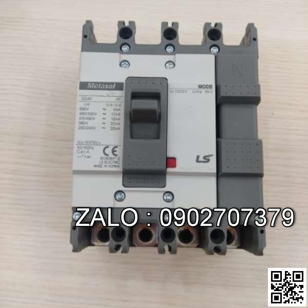 MCCB LS Susol 3 Cực 65 KA 500 A TS630N FTU630 3P