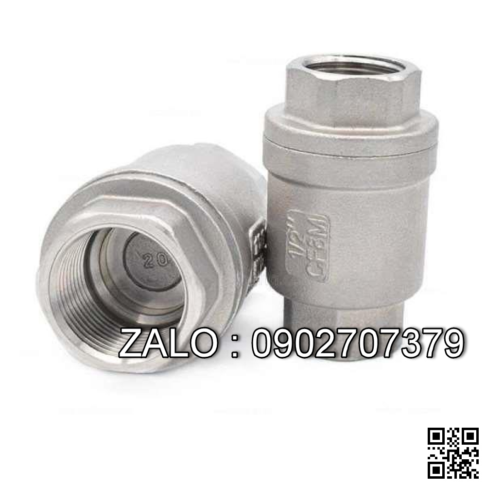 Van 1 chiều lò xo Inox 201 DN125