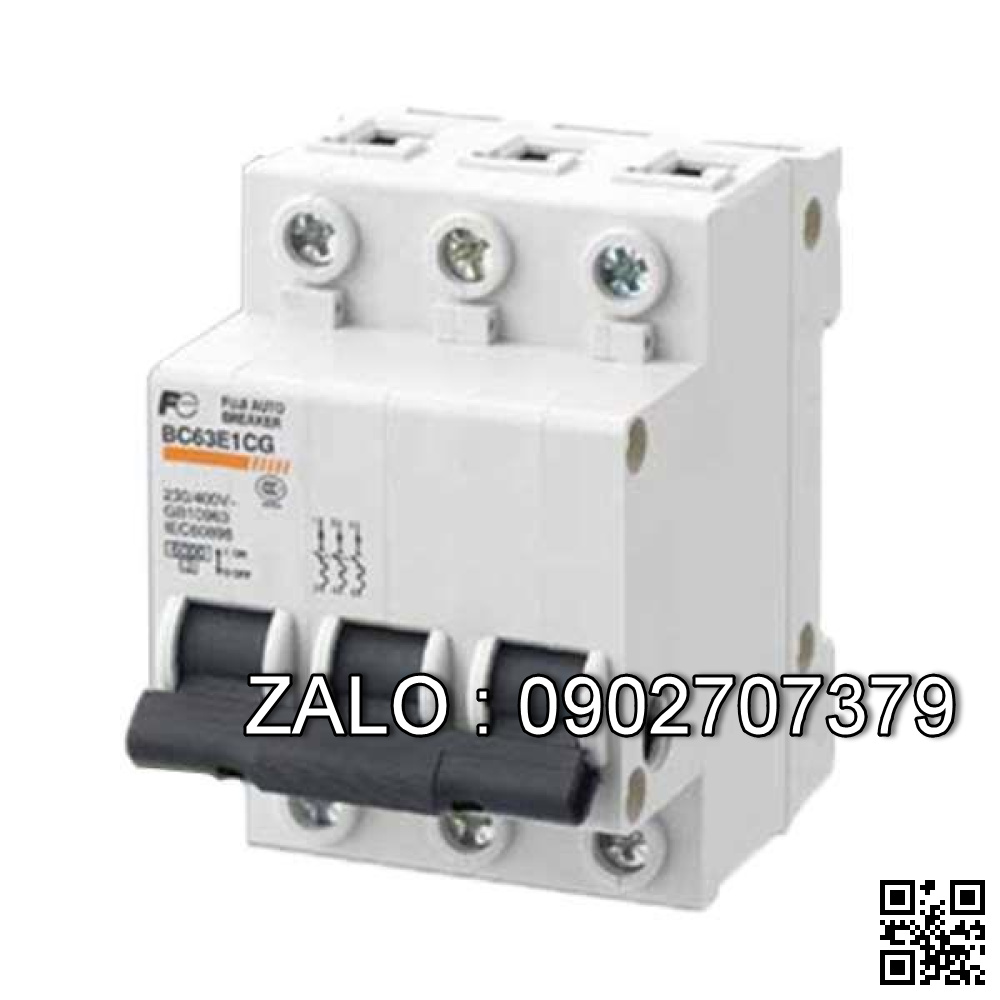 MCB Fuji BC63E1CG-4P 1A 6kA