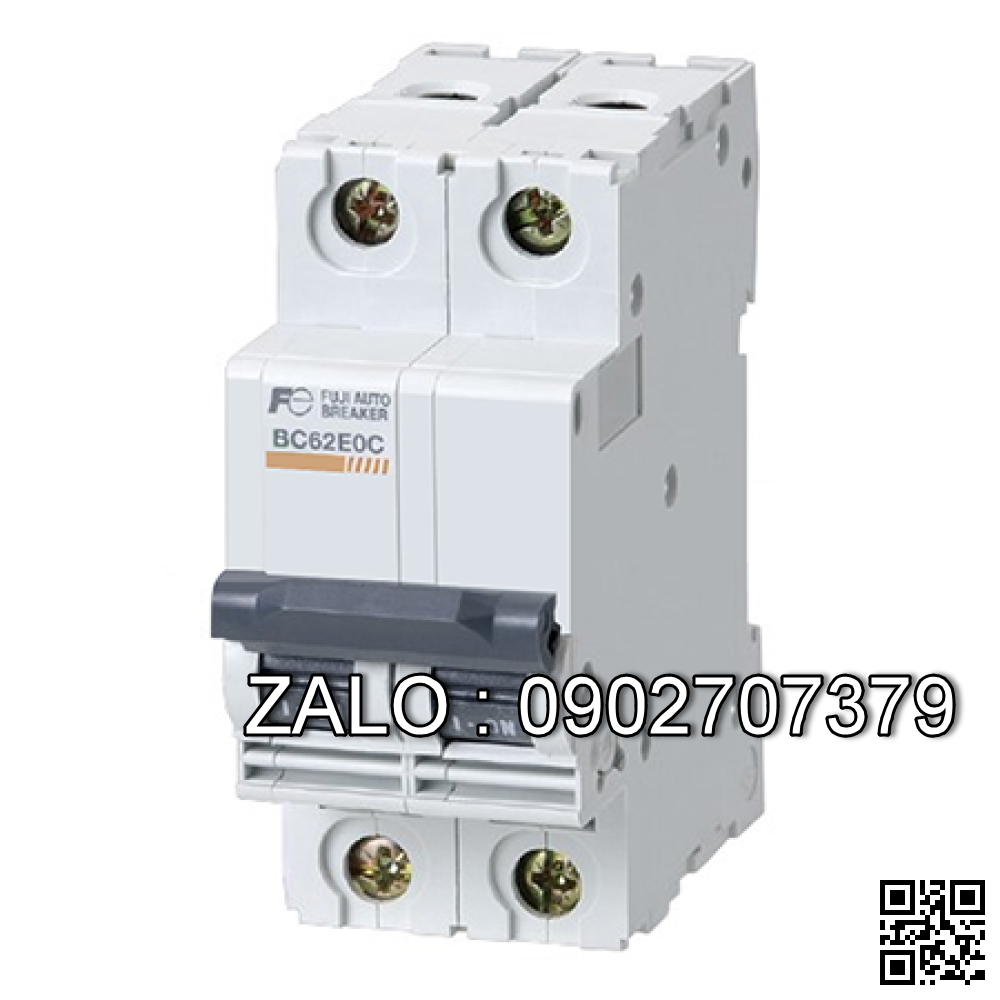 MCB Fuji BC62E0C 63A 10kA 2P
