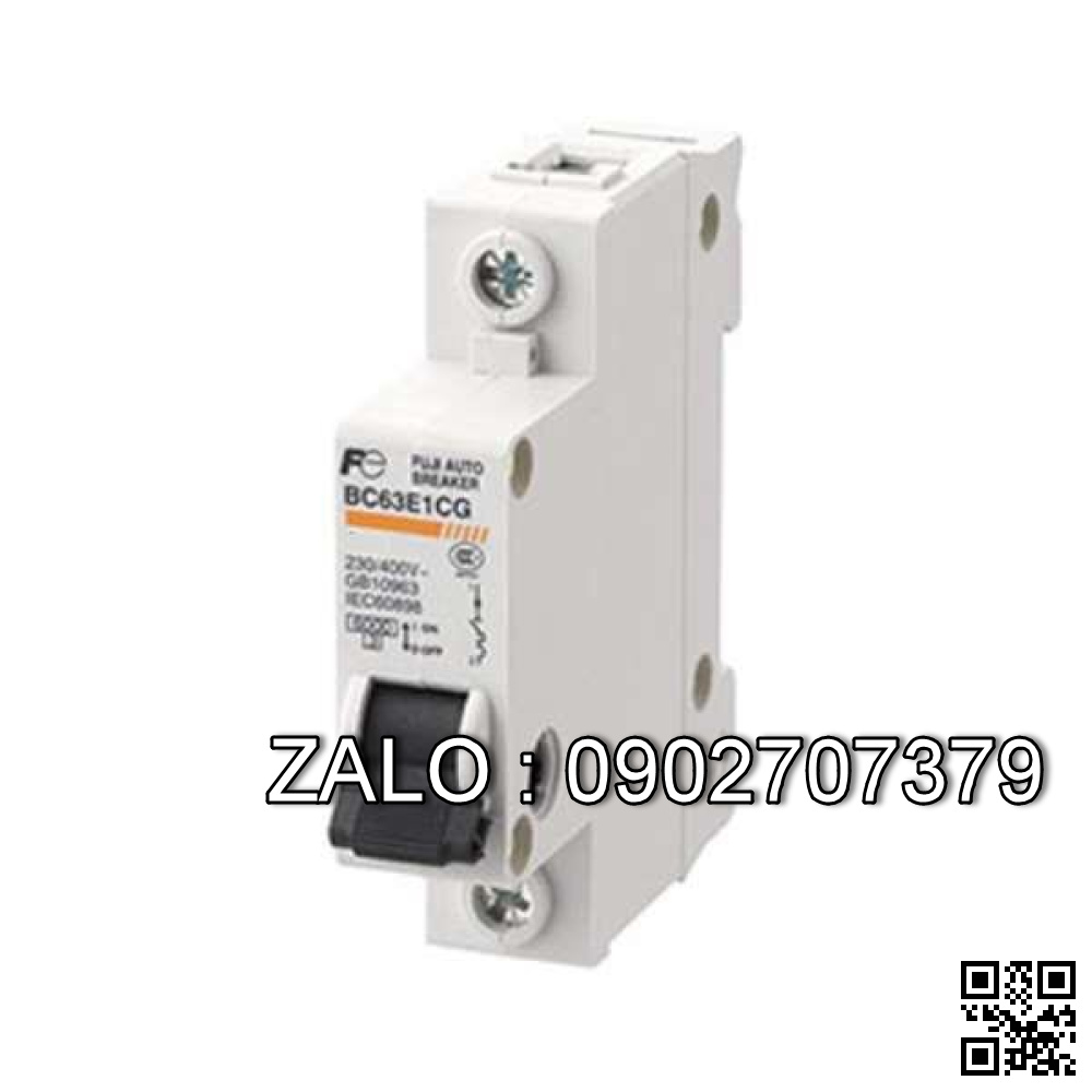 MCB Fuji BC63E1CG-1P 63A 4.5kA
