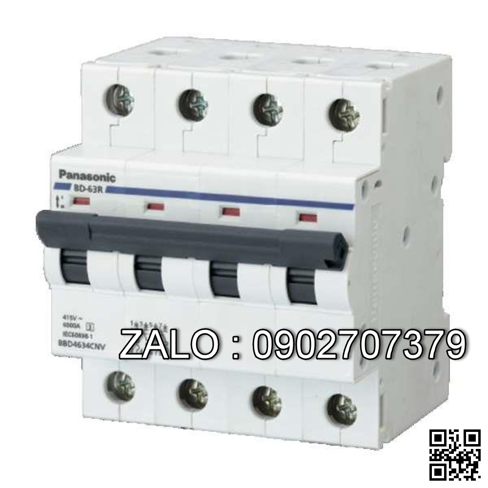 MCB Panasonic BBD4064CA 4P, 6A, 6kA