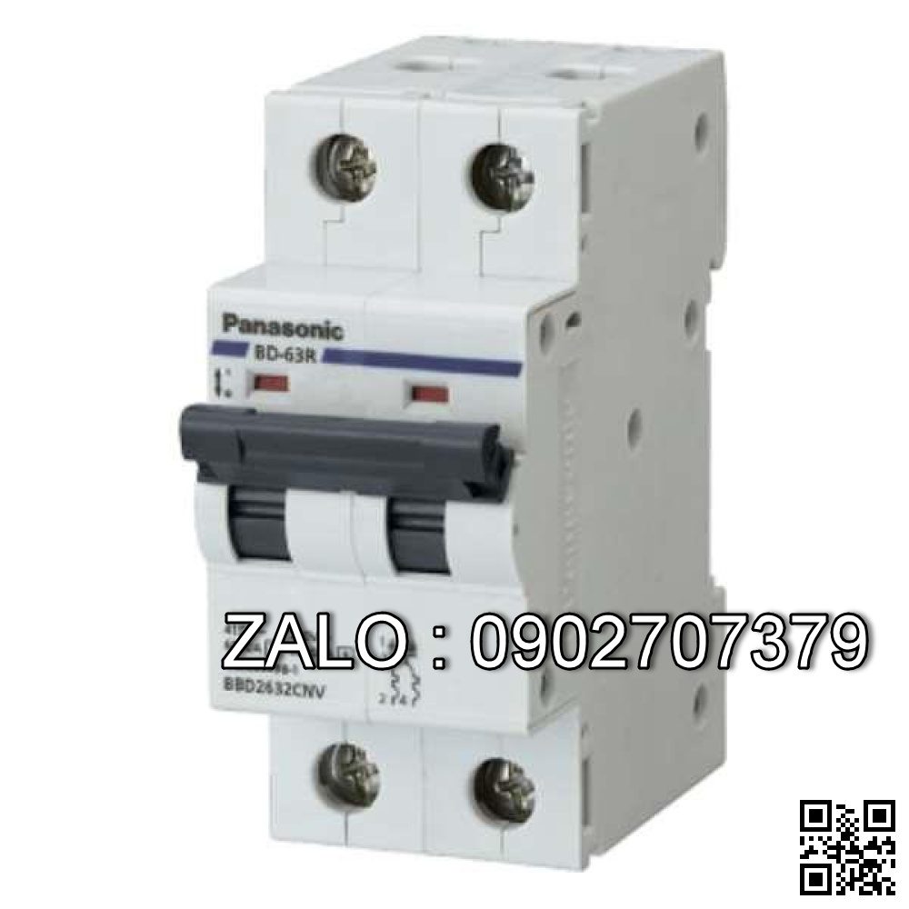 MCB Panasonic BBD2162CNV 2P, 16A, 10kA