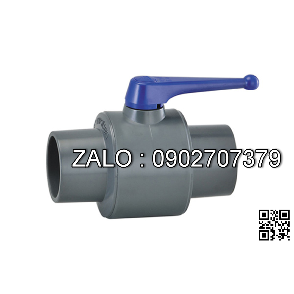 Van khóa nước nhựa tay gạt màu xanh 42 Bình Minh