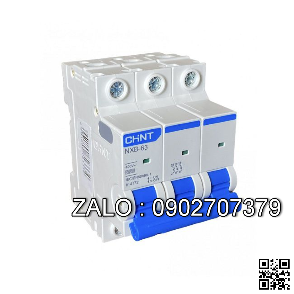 MCB Chint NXB-63 4A 6KA 3P