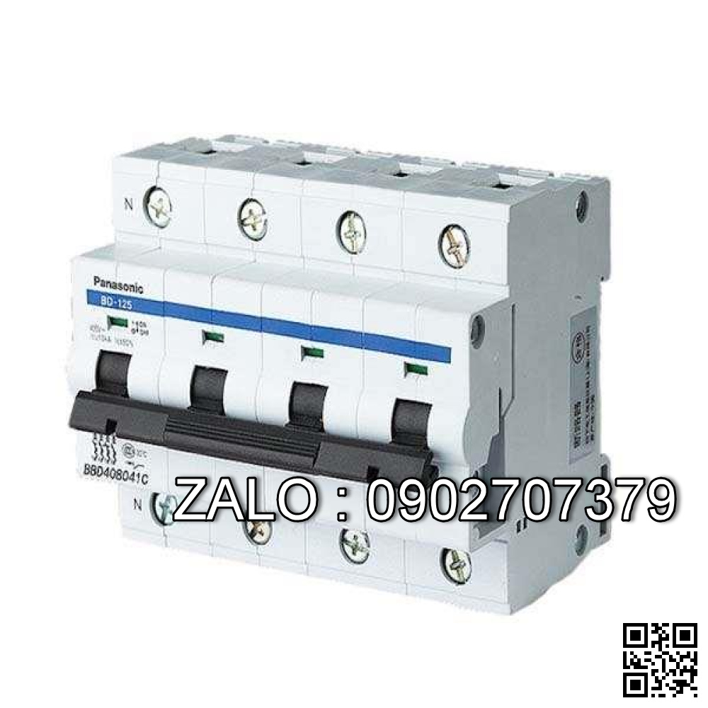 Cầu dao tự động 4 tép MCB 4P 10A Panasonic BBD4104CNV