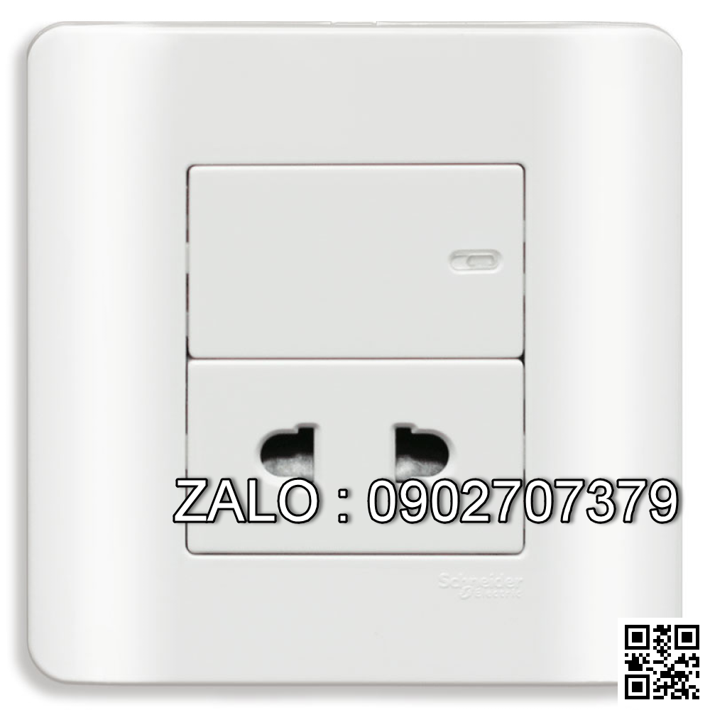 Ổ cắm đơn 2 chấu Clipsal / Schneider E8415U_G19