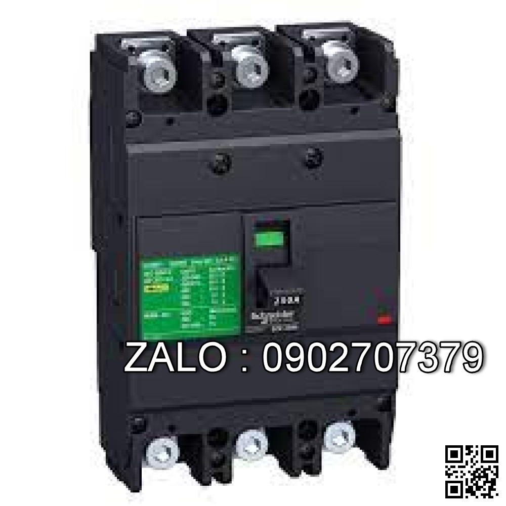 Cầu dao tự động EZC250F 3P 160A 18Ka