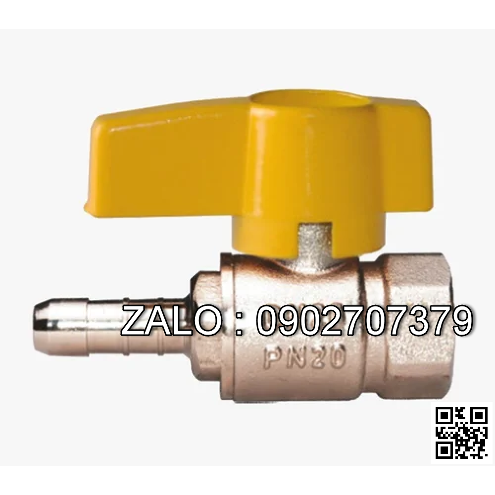 Van khóa thau tay vặn màu trắng 49