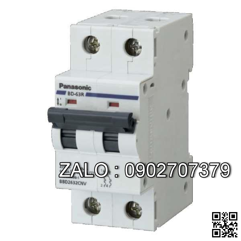 Cầu dao tự động 2 tép MCB 2P 32A Panasonic BBD2322CNV