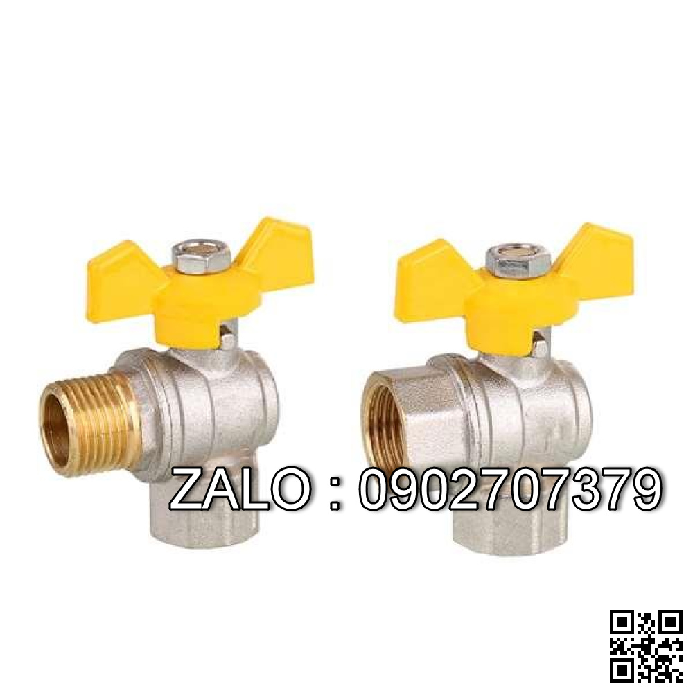Van khóa nước thau răng trong RT tay gạt Inox màu trắng 34
