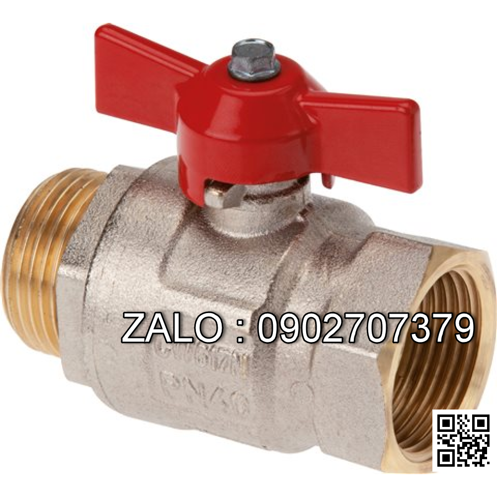 Van khóa nước thau răng trong RT tay vặn nước thau màu trắng 21