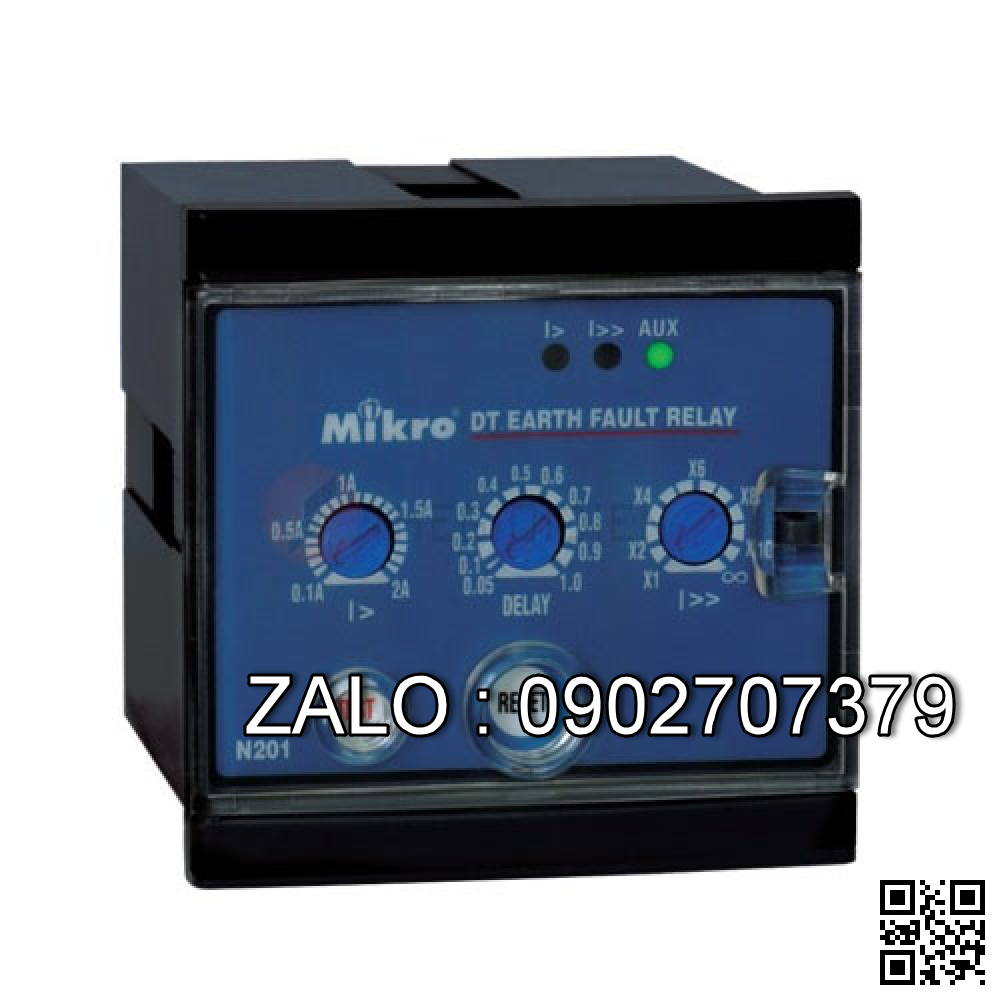 Rơ le bảo vệ quá dòng ABB CM-LWN (0.5-5A) 220-240V