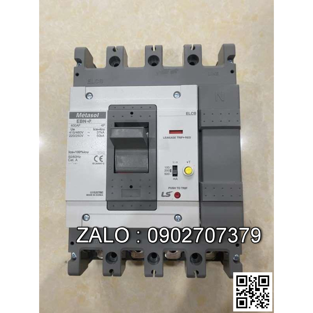 RCCB & ELCB LS 4 Cực 18 KA 15 A - EBN104c15