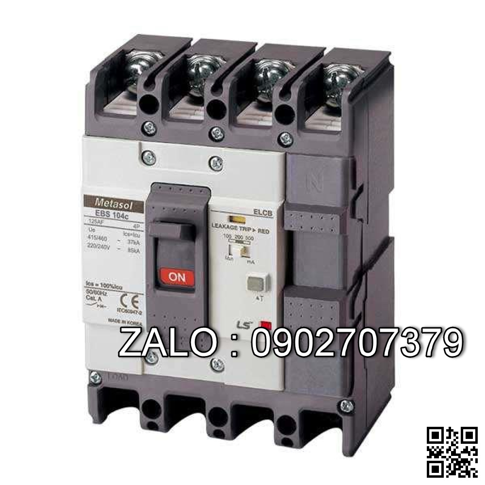 RCCB & ELCB LS 4 Cực 37 KA 20 A - EBS104c20
