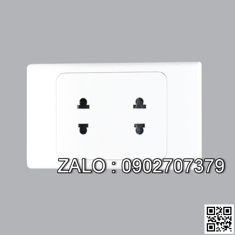 Ổ cắm 2 chấu MPE A20US2N