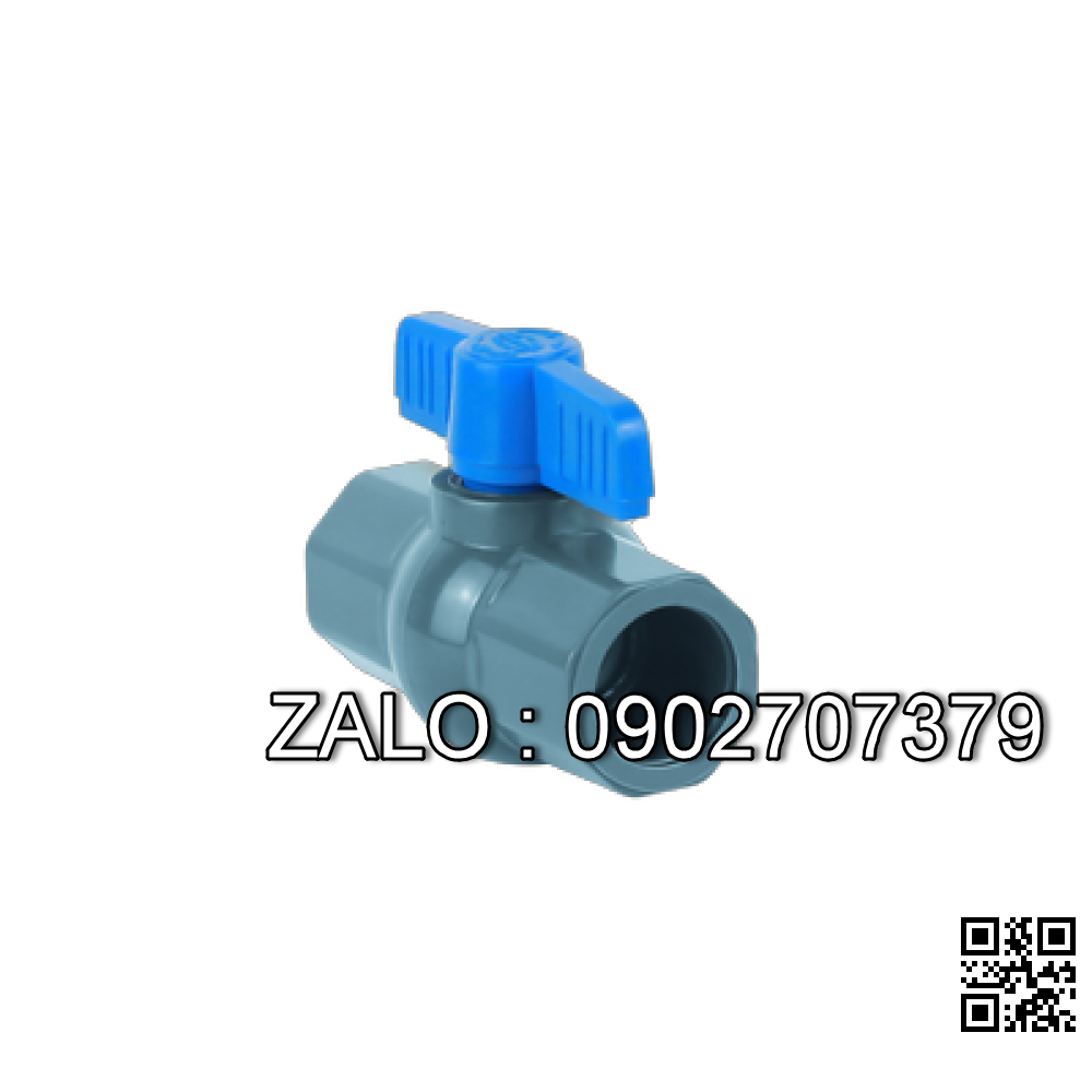 Van khóa nhựa tay vặn nhựa màu xanh 140 Đệ Nhất