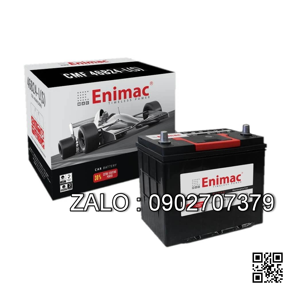 BÌNH ẮC QUY HIỆU ENIMAC CMF 46B24LS 12V 45AH