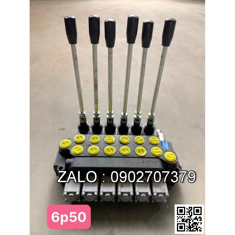 Bộ chia Thủy lực công nghiệp 6 tay 6P50
