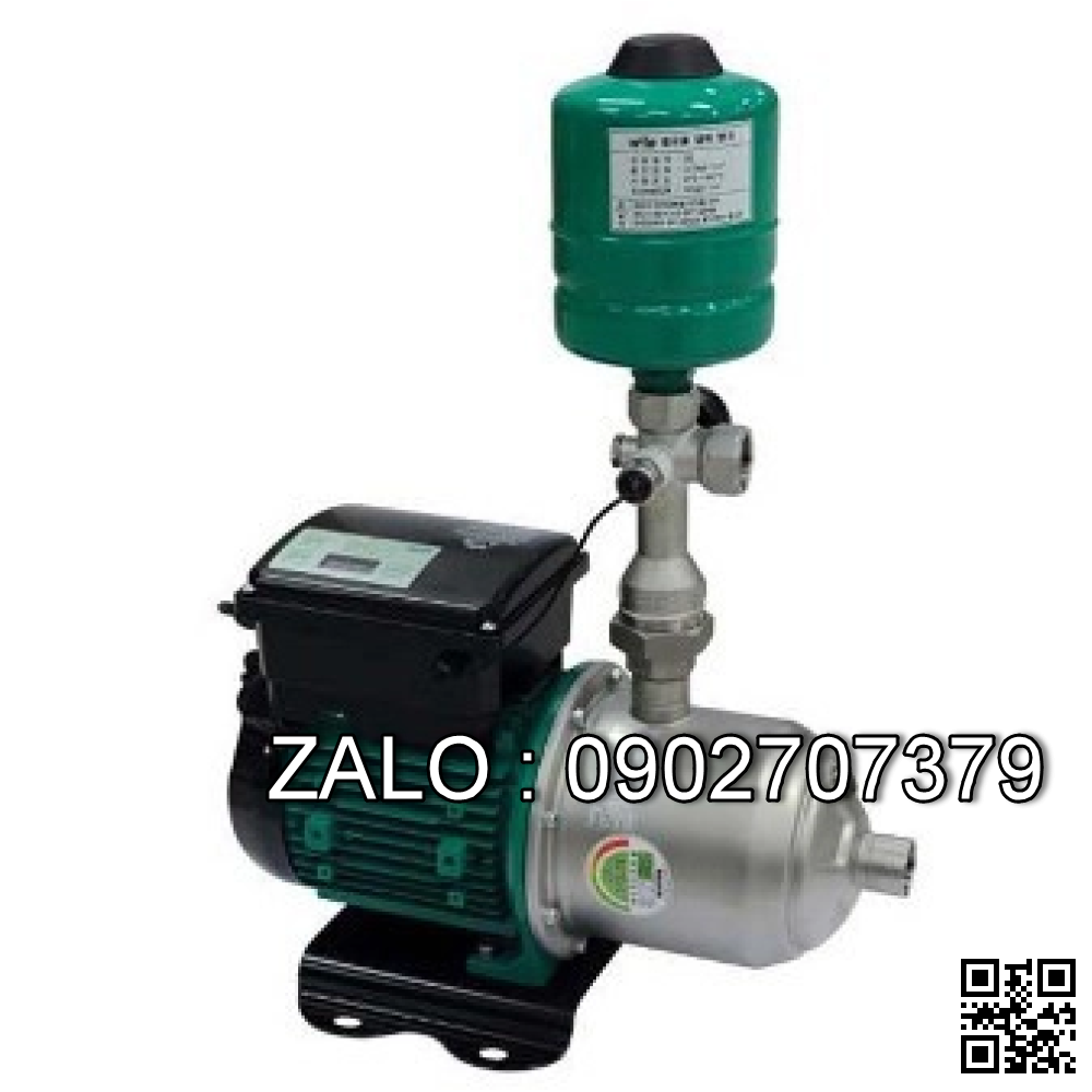 Máy bơm tăng áp nước nóng tích hợp biến tần Wilo PBI-L404EA