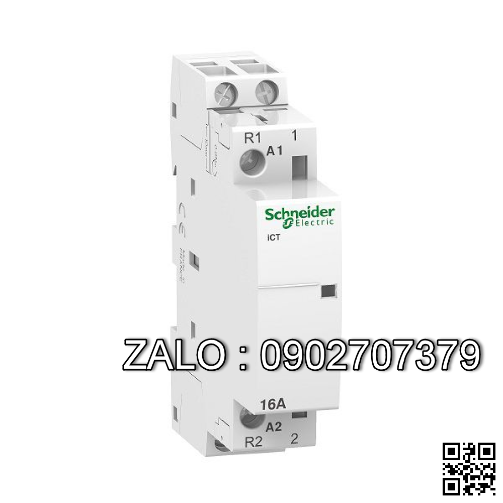 Contactor Schneider A9C22715 16A 1NO+1NC 2P 220V