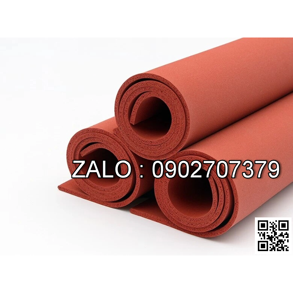 Tấm Cao Su Xốp Đỏ Chịu Nhiệt Dày 5Mm - 8Mm - 10Mm - 20Mm