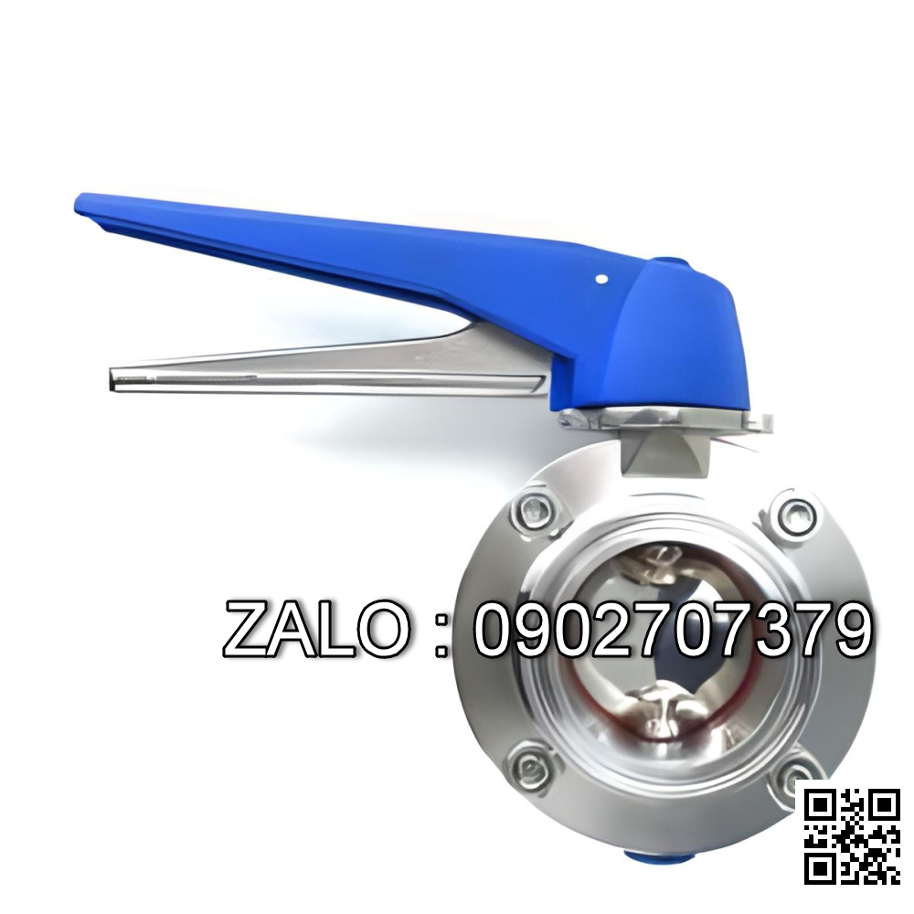 Van Bướm Vi Sinh Dn25- Van Bướm Vi Sinh 34Mm
