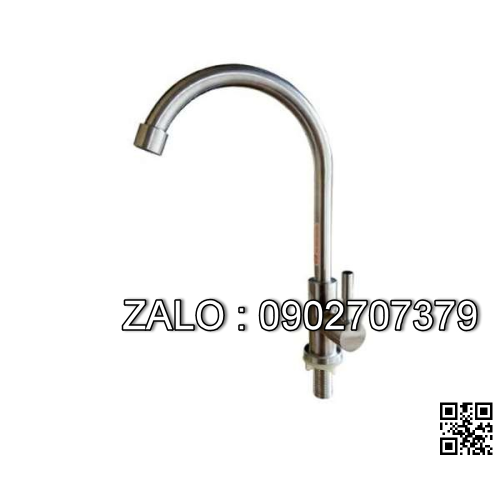 Vòi rửa bát lạnh inox 304 Bancoot BC 304-01N