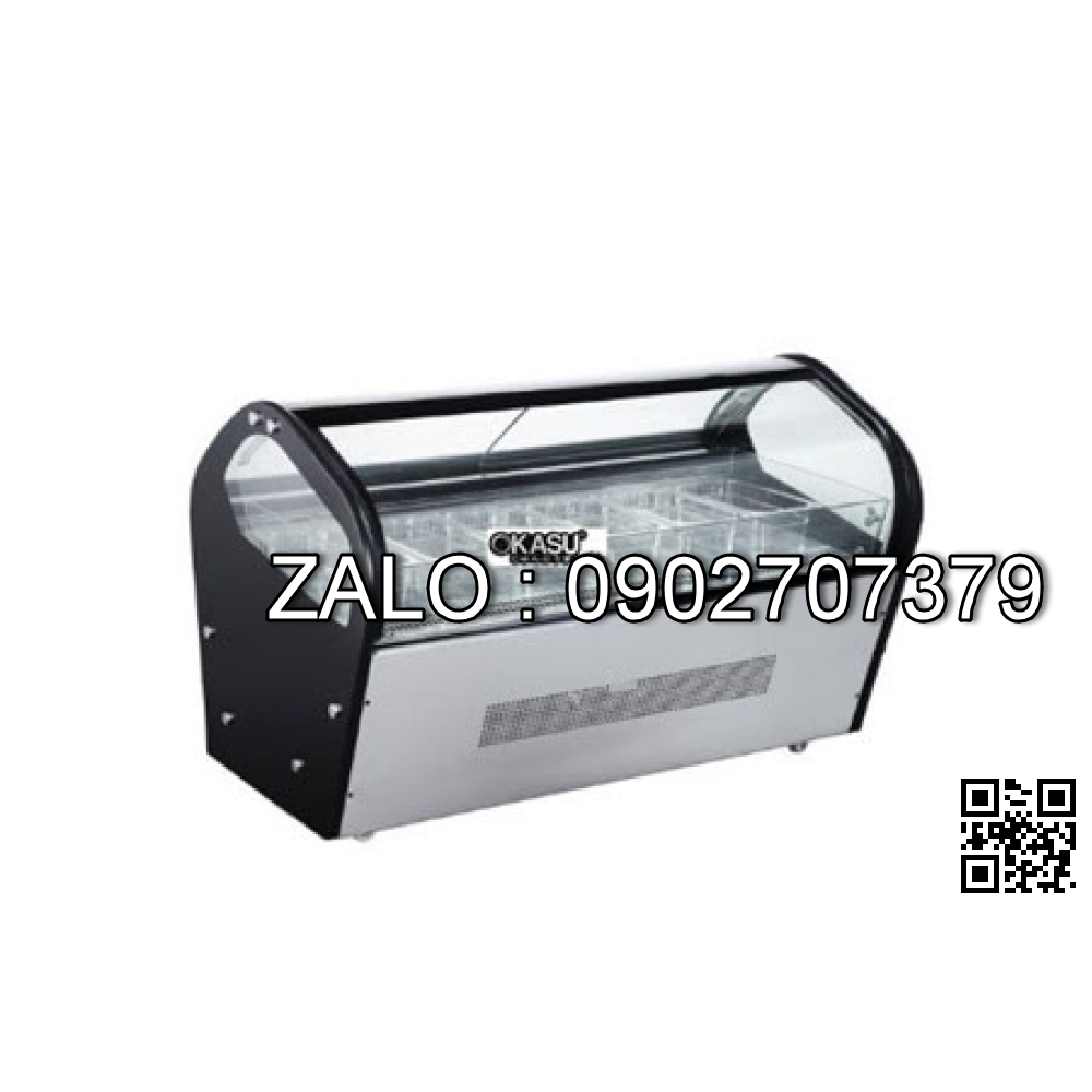Tủ bảo quản và trưng bày kem tươi COBI RTD-122L