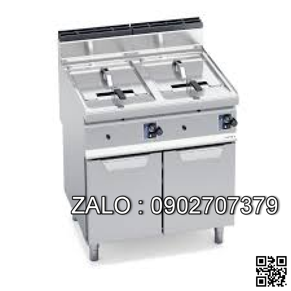 Bếp chiên nhúng có tủ dưới Berto's GL10+10M