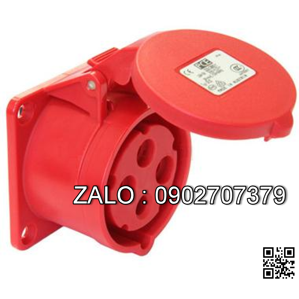 Phích cắm 3 pha 16A 4 chấu PCE
