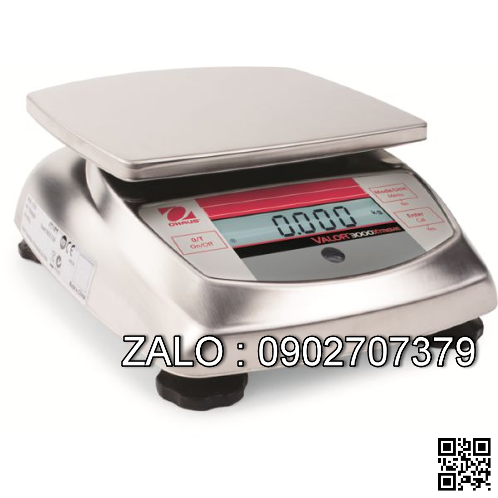 Cân thủy sản Ohaus Valor 3000 V31XH2
