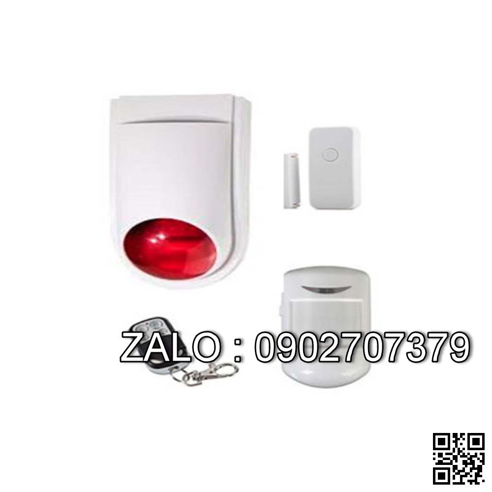 Còi báo động đèn nhấp nháy không dây CN-1000