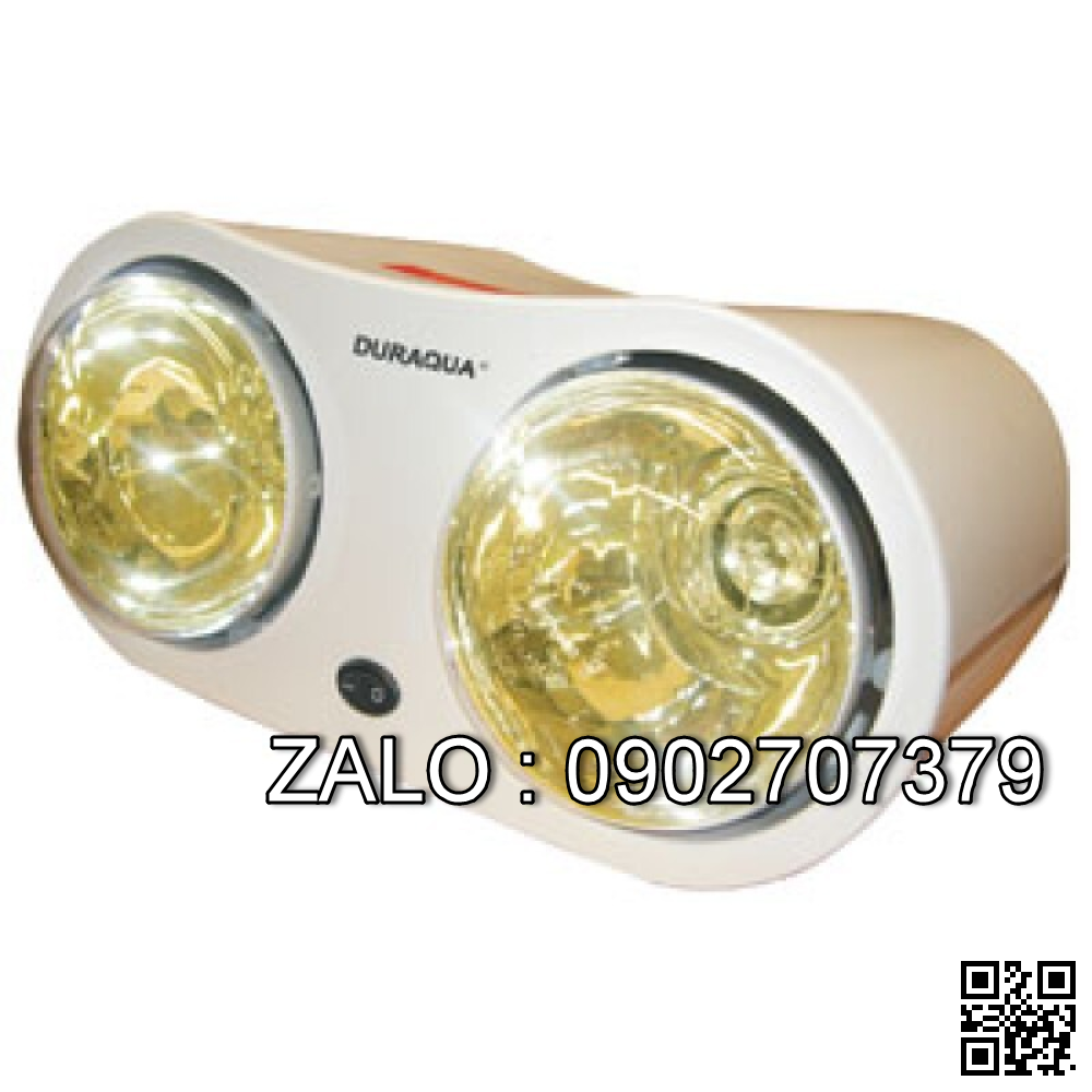 Đèn sưởi nhà tắm DURAQUA 2 bóng
