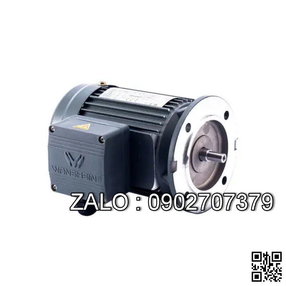 Motor giảm tốc 3 pha mặt bích Wanshsin GV32-750W-60S