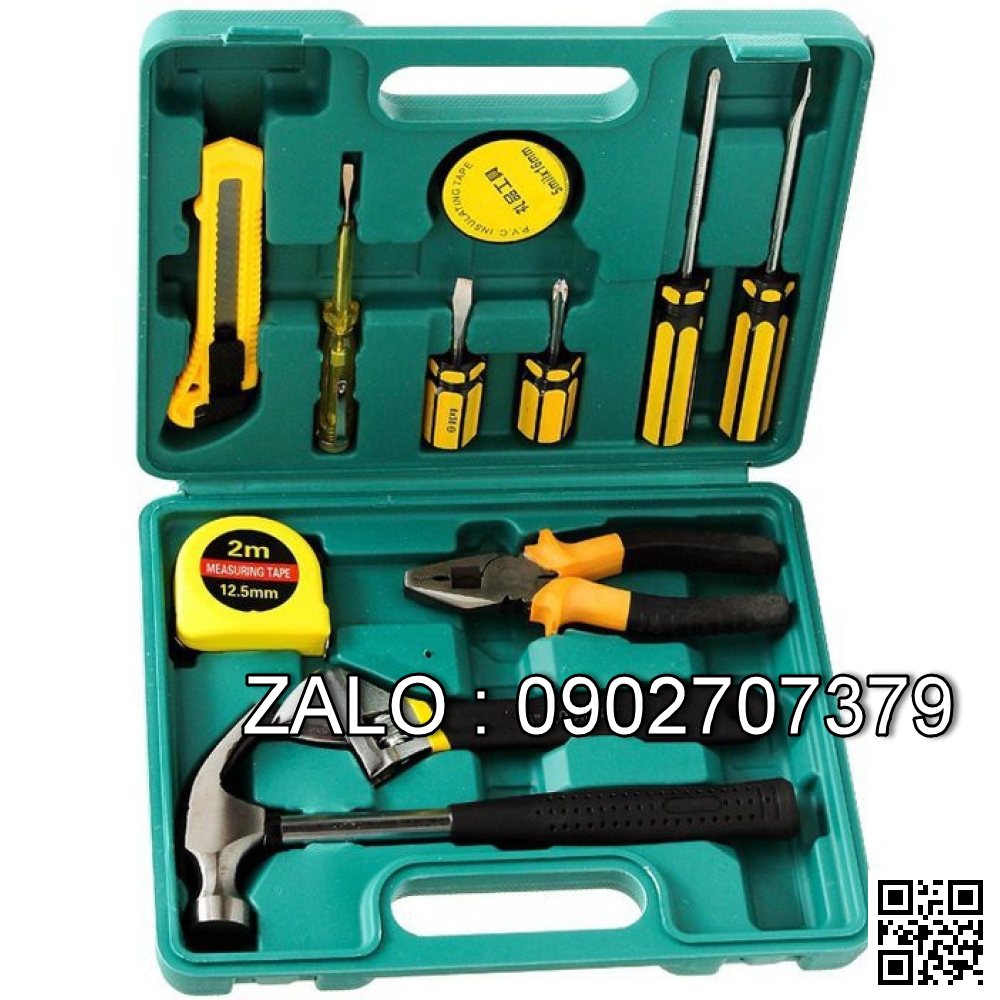 Bộ Đồ Nghề Sửa Chữa 15 Món Hộp Xanh Lớn
