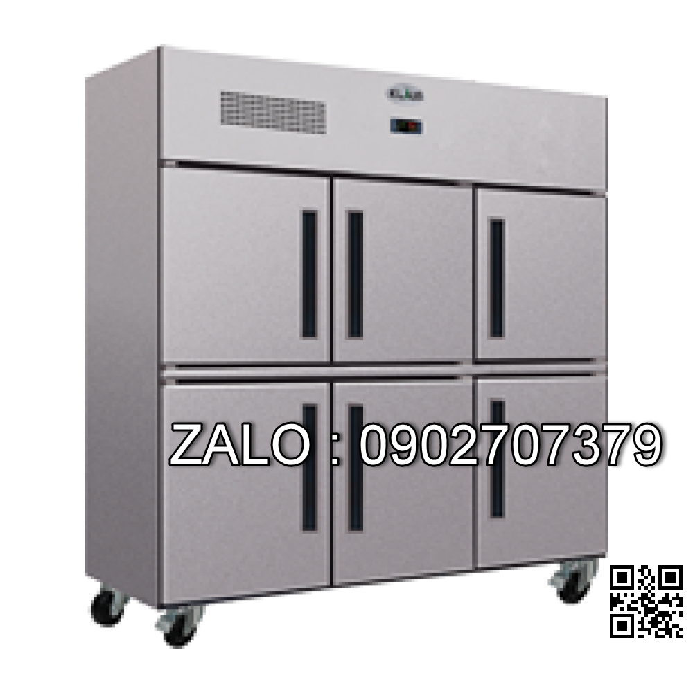 Tủ đông 6 cánh inox Sinmag SFD-6