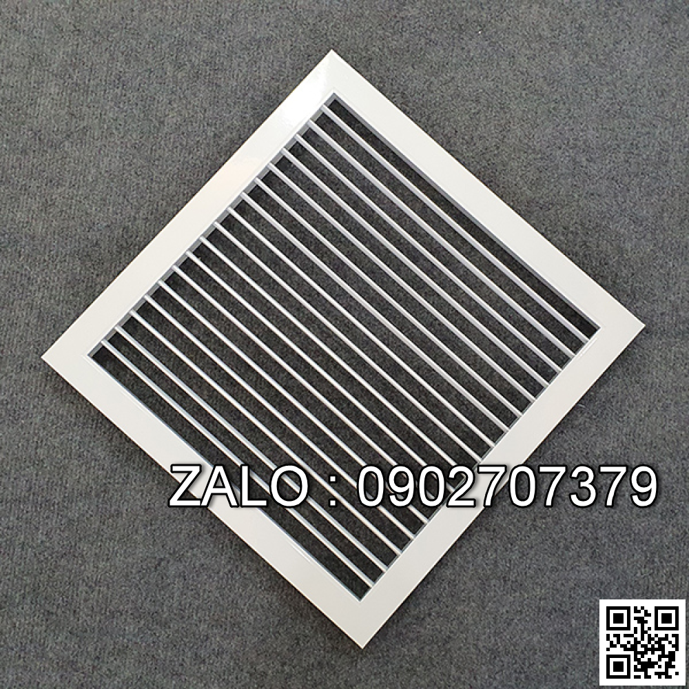 Cửa gió 1 lớp nan thẳng 500x450