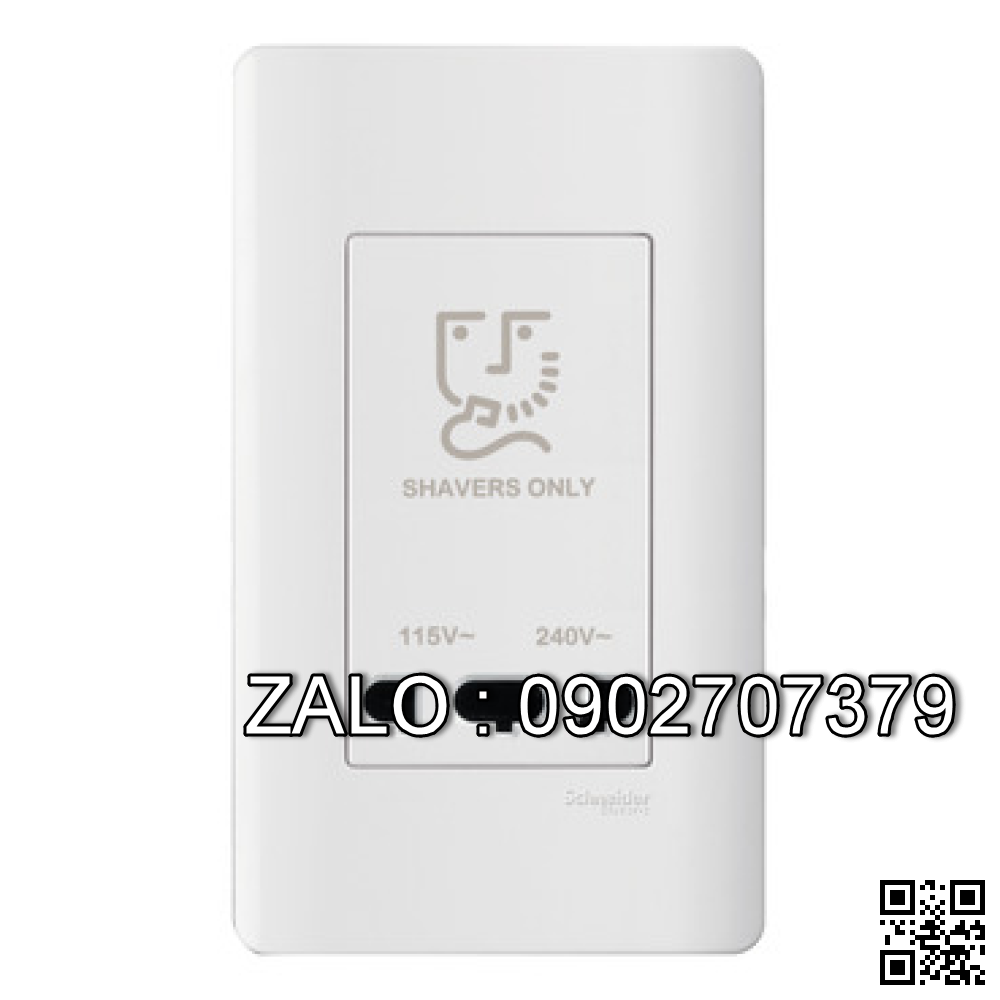 Ổ cắm dao cạo râu Clipsal / Schneider A84727_WE