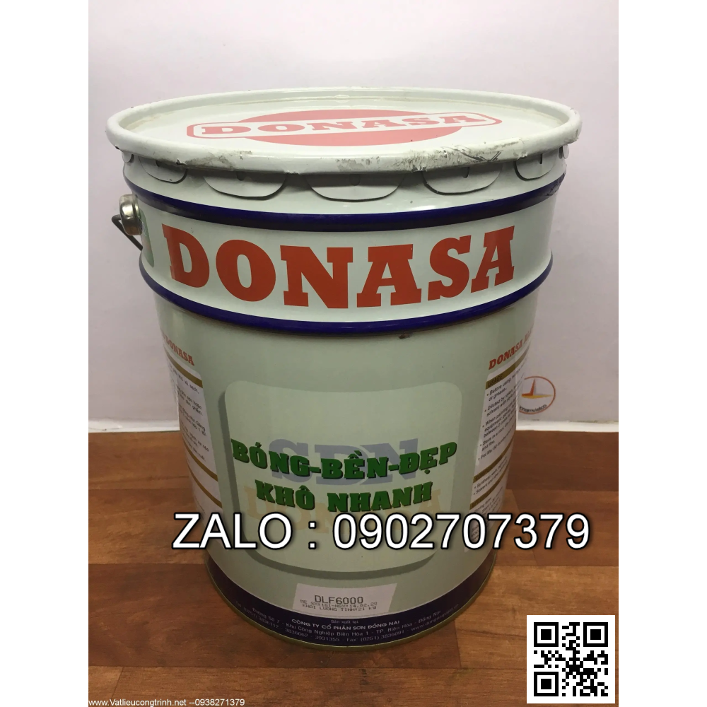 Sơn DONASA màu vàng 6000 ( 3kg )