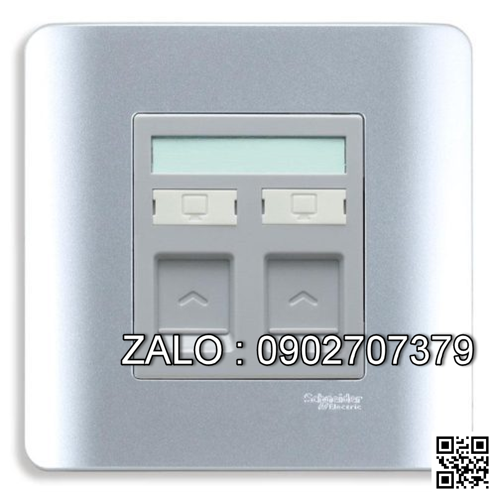 Bộ 2 ổ cắm mạng Clipsal / Schneider E8432RJS_5_SA_G19