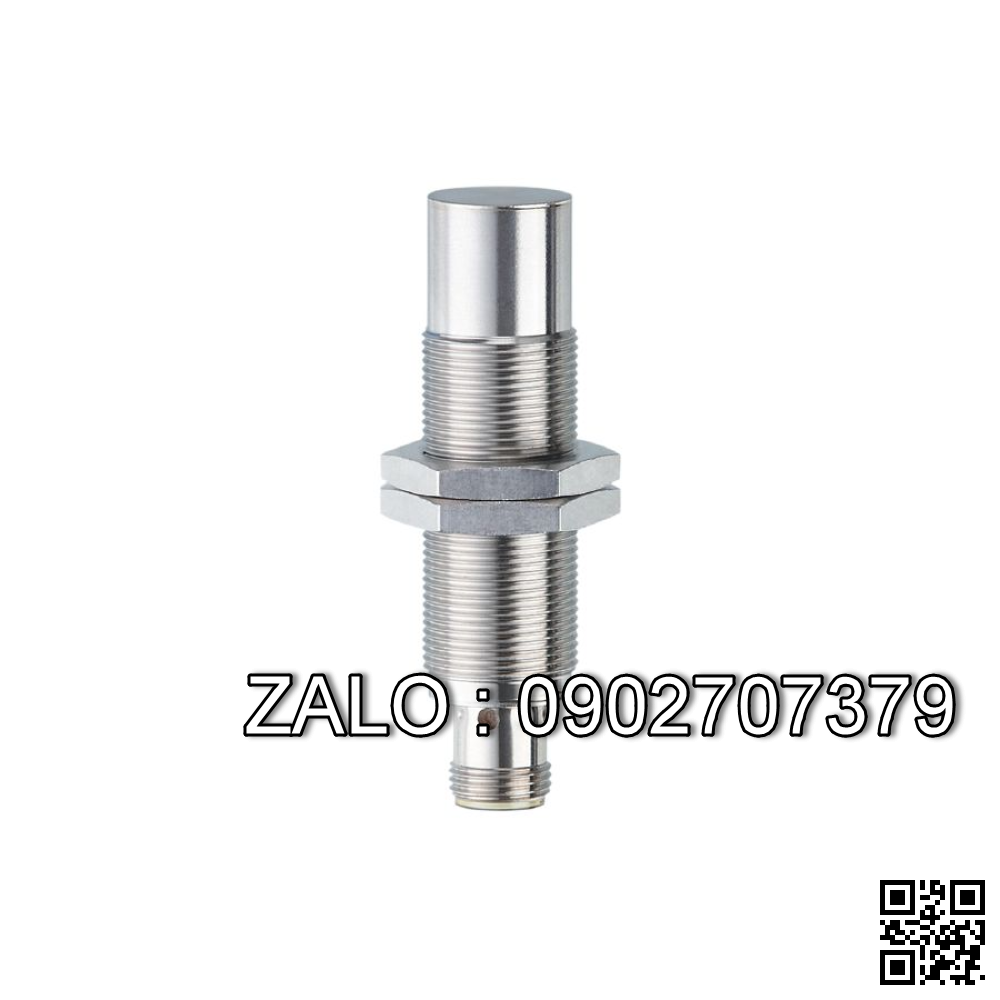 Proximity sensor IGT249, M18,PNP, housing inox, IP69K, 0~100 do C, kết nối socket 3 Pin M12, NSX: IFM