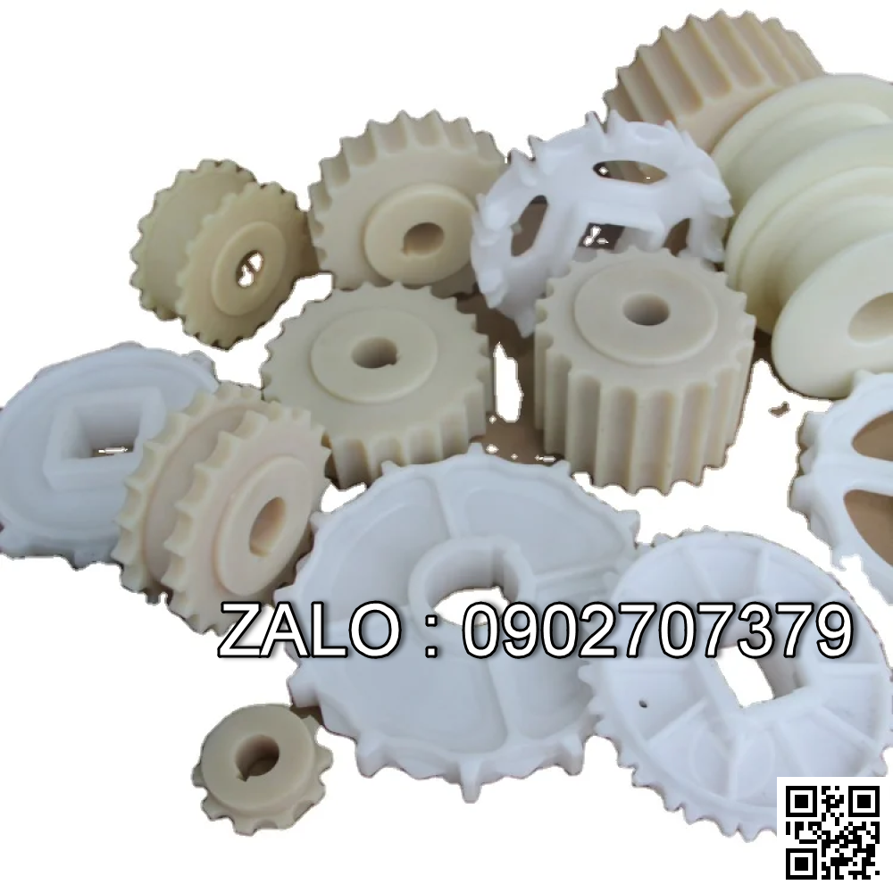 Bánh xích nhua bi dong phi 156/53mm