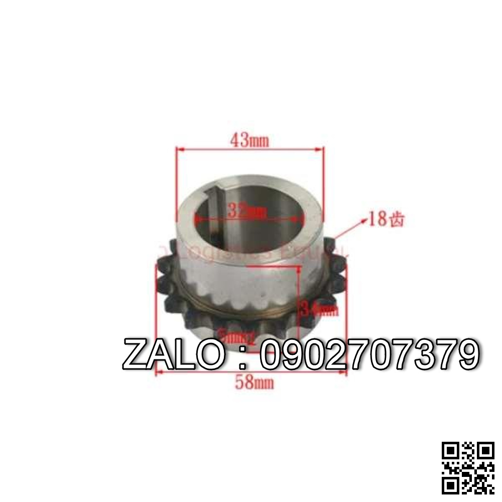 Nhông động cơ TOYOTA 4Y 18T