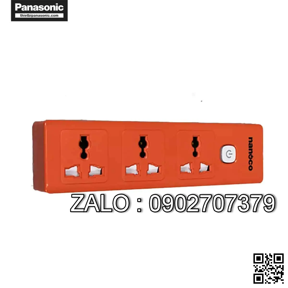 Ổ cắm có dây Nanoco NES3320-5
