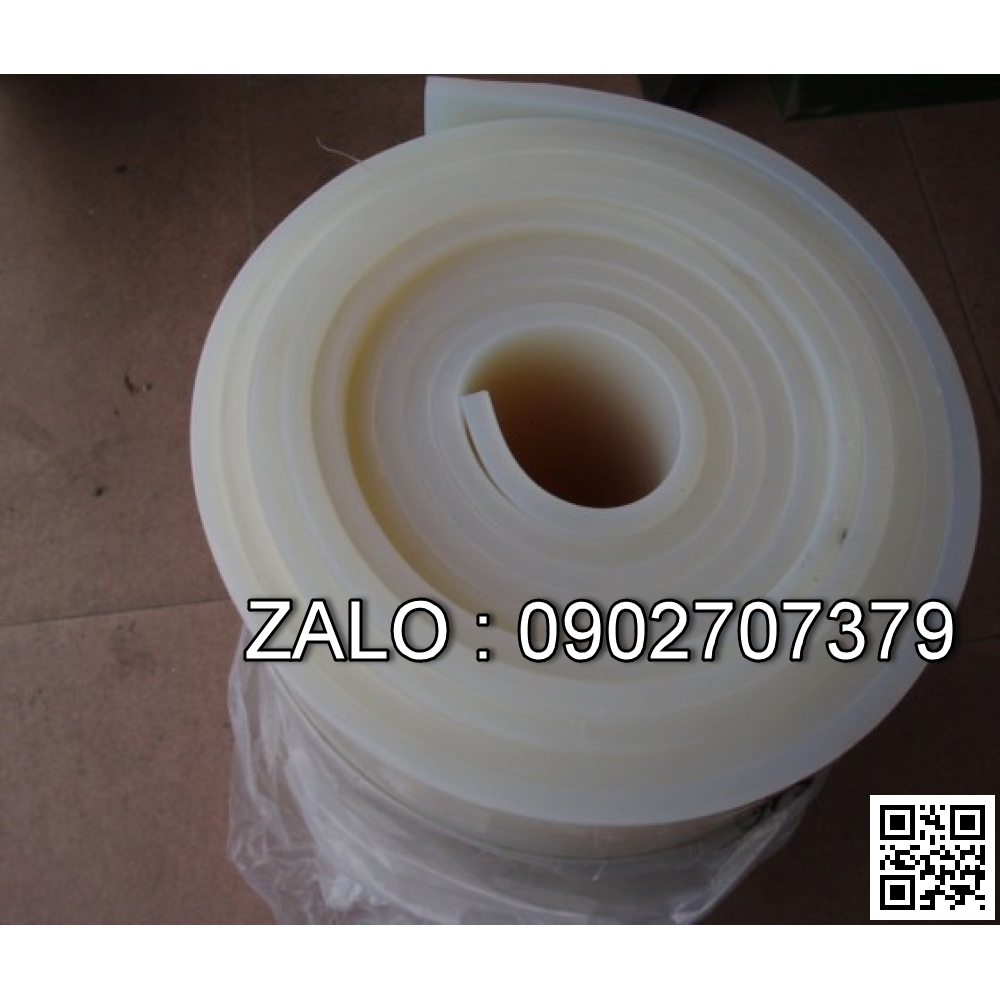 Cuộn Silicon Trắng Đục , Chịu Nhiệt Dày 3Mm - 4Mm - 5Mm