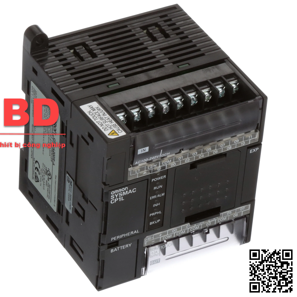 Bộ điều khiển lập trình PLC Omron CP1L-L10DR-D (6 In-4 Out)