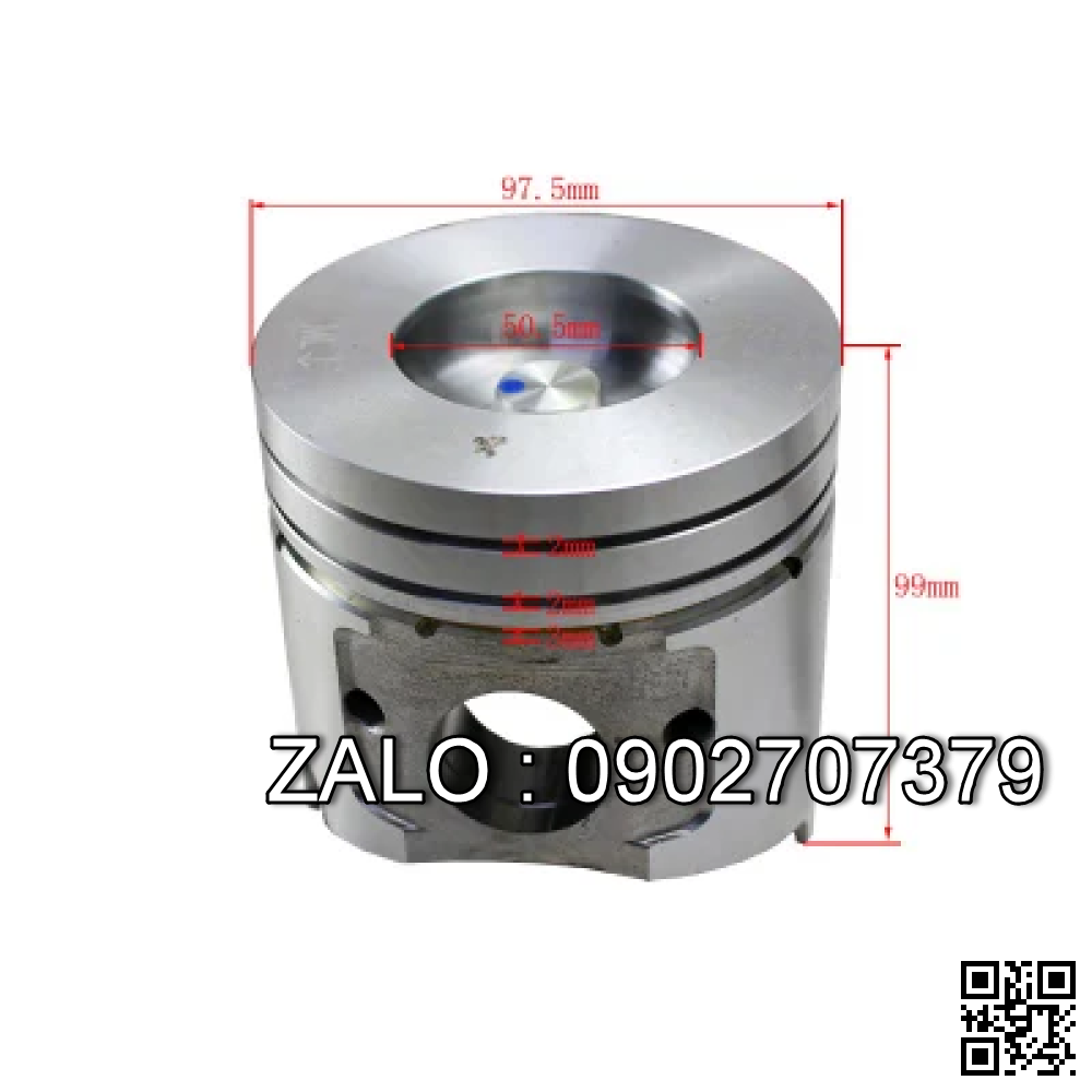 Piston động cơ Yanmar 4tnv98 Ym129907-22090