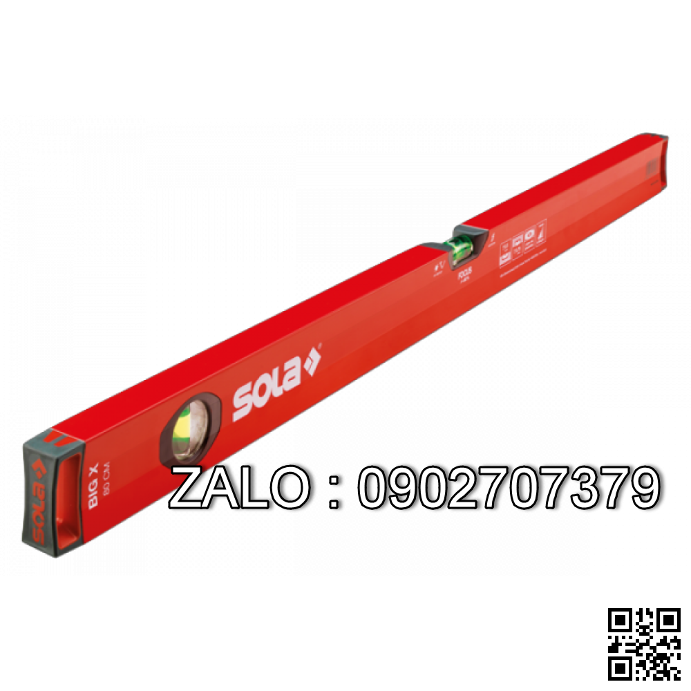 Thước thủy BigX 80, 01371101, Sola