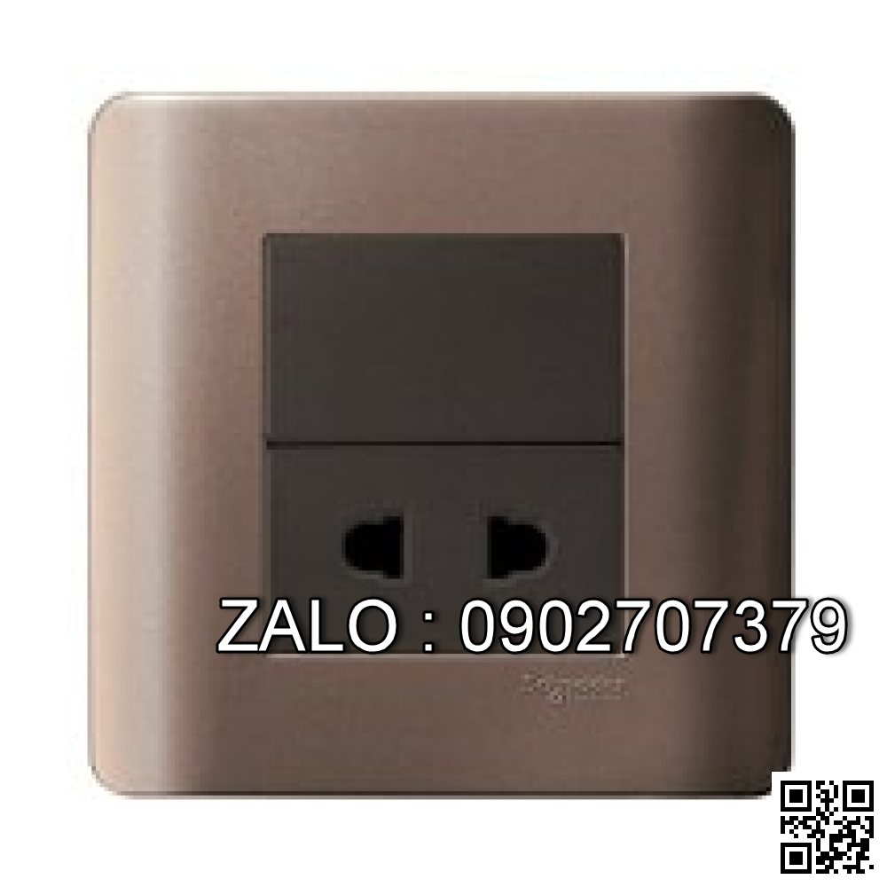 Ổ cắm đơn 2 chấu Clipsal / Schneider E84426U_SZ_G19